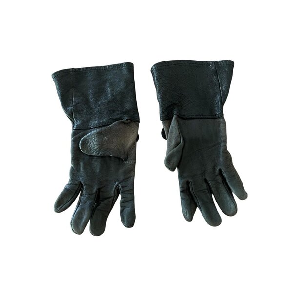 Women's Classic Motorcycle Glove Unlined Seasonal Wind Stopper Gauntlet - Picture 4 of 6
